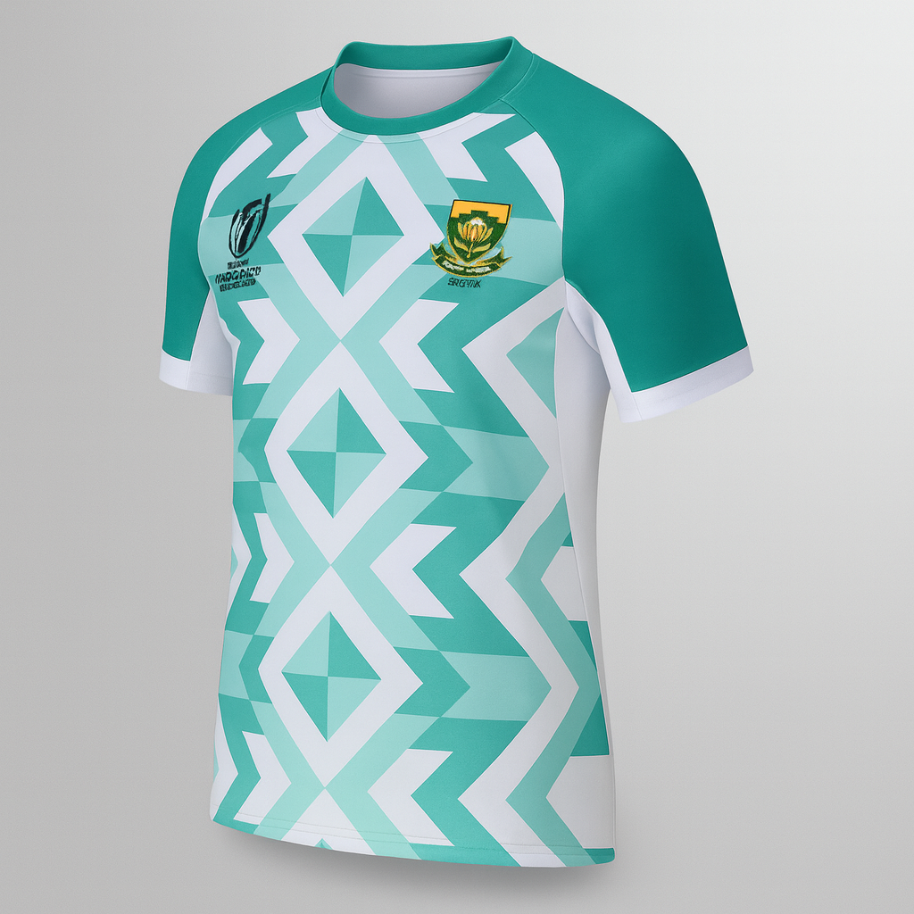 South Africa Performance Jersey – Geometric Design