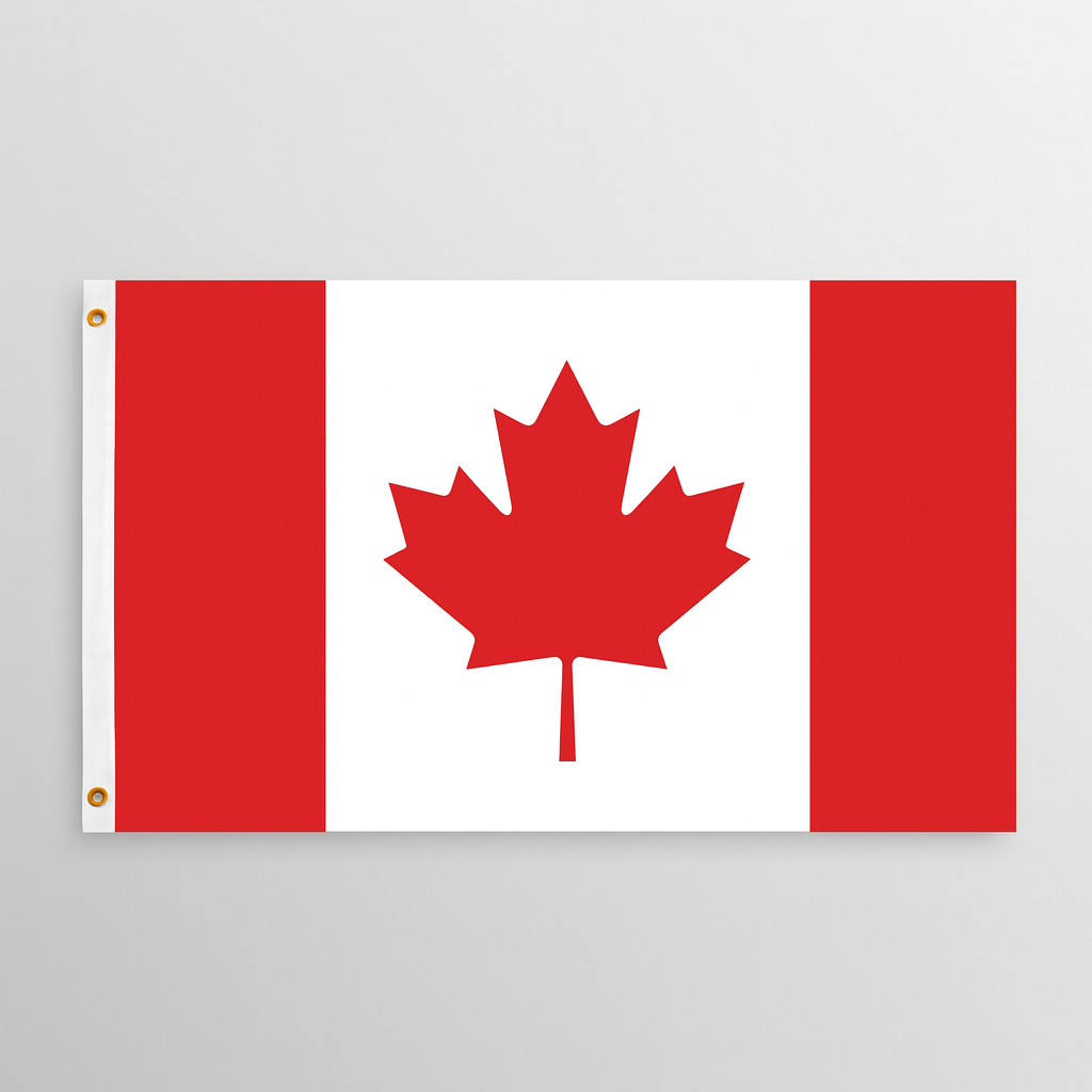 Canada National Flag – Red & White Maple Leaf Design