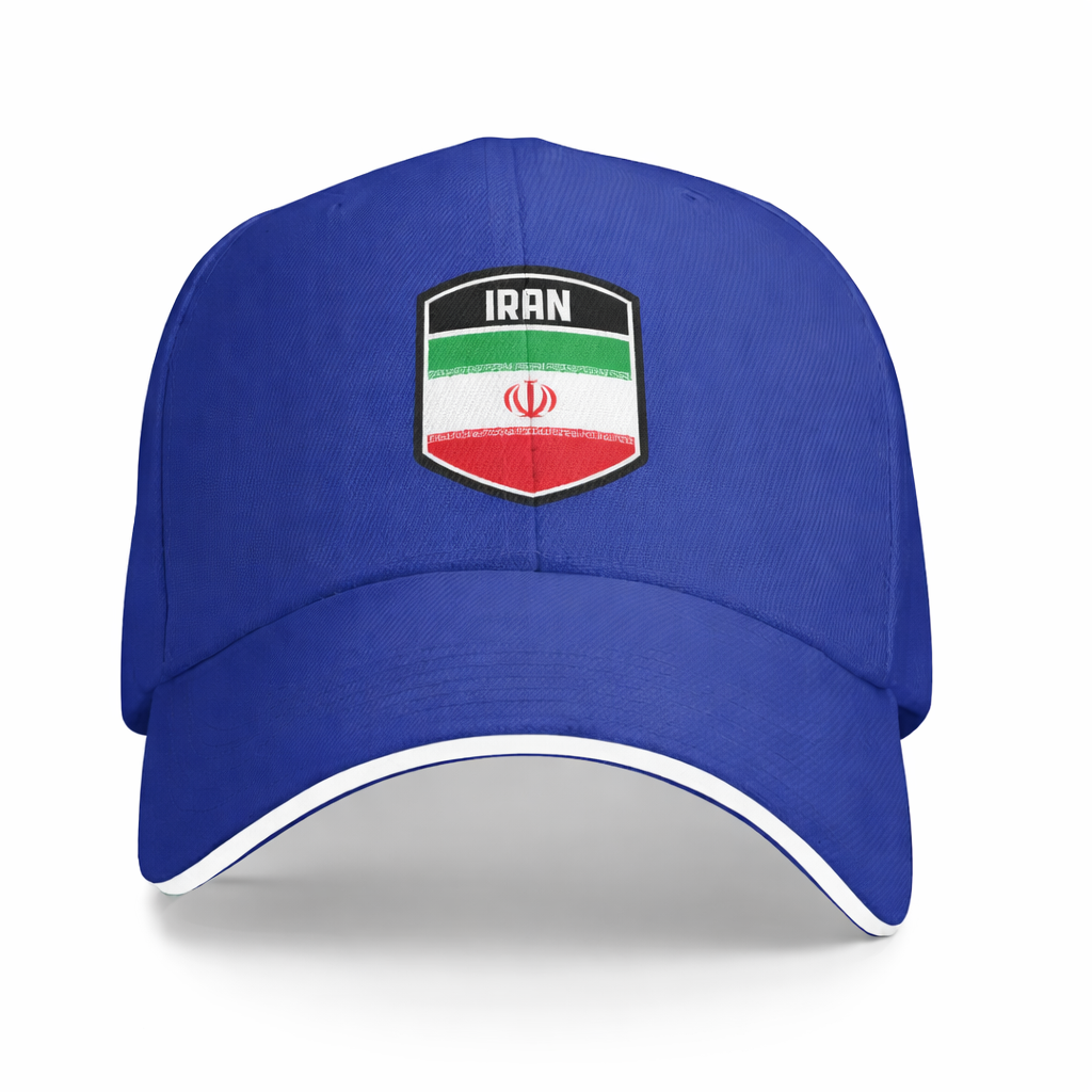 Iran National Pride Baseball Cap – Adjustable Embroidered Crest