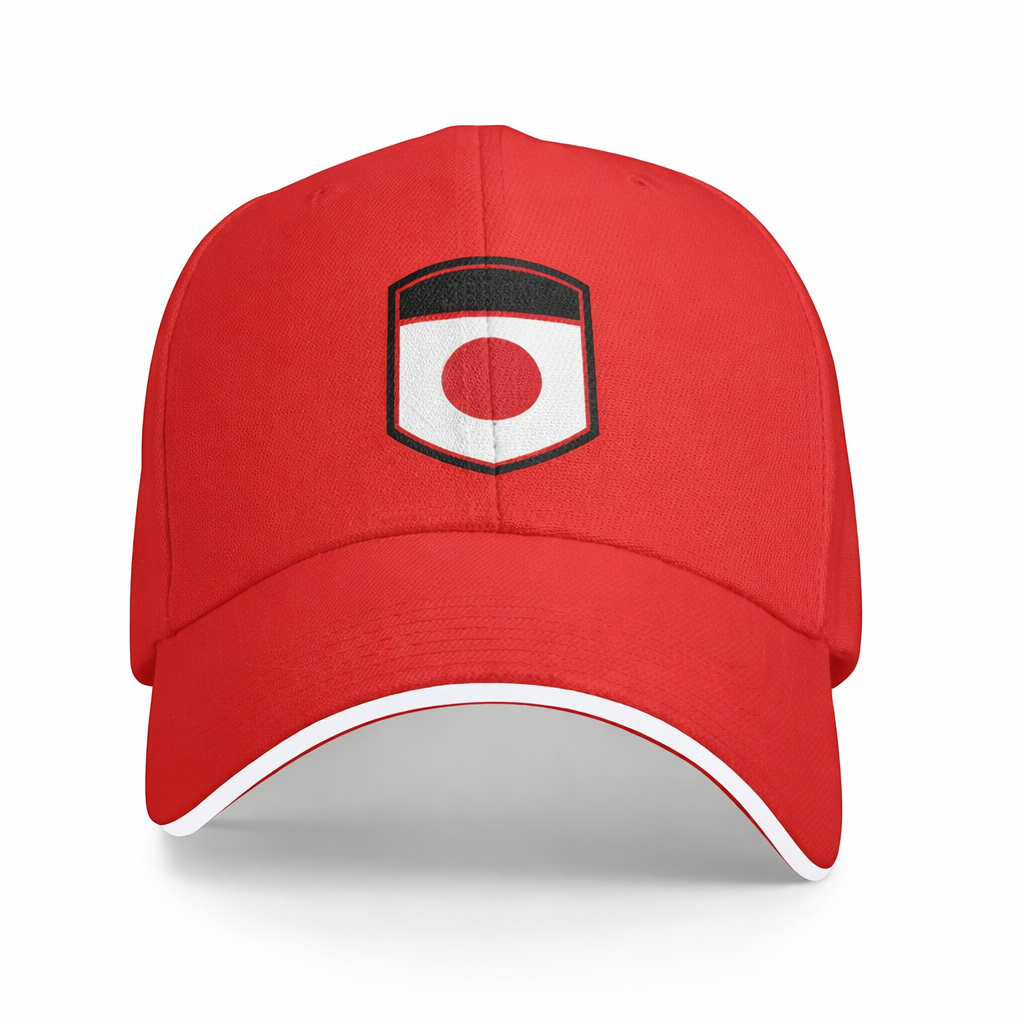 Japan National Flag Baseball Cap – Minimal Crest Design