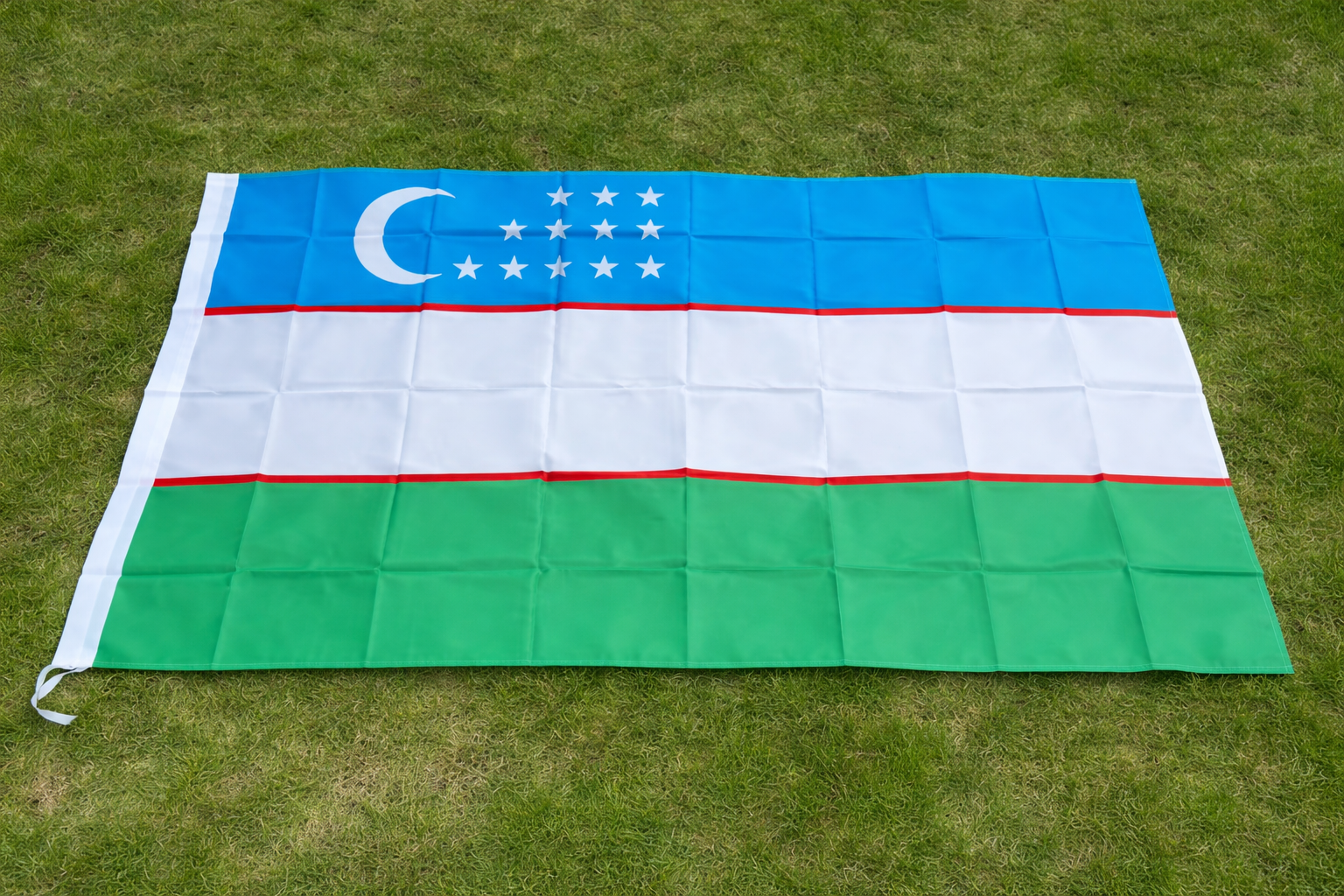 Uzbekistan National Flag – Premium Polyester Outdoor & Indoor Banner
