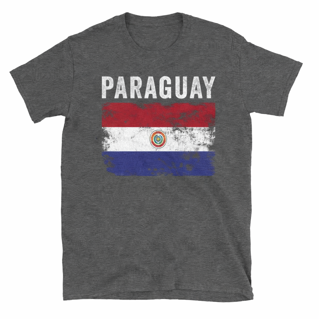 Paraguay Vintage Flag T-Shirt – Distressed National Pride Design