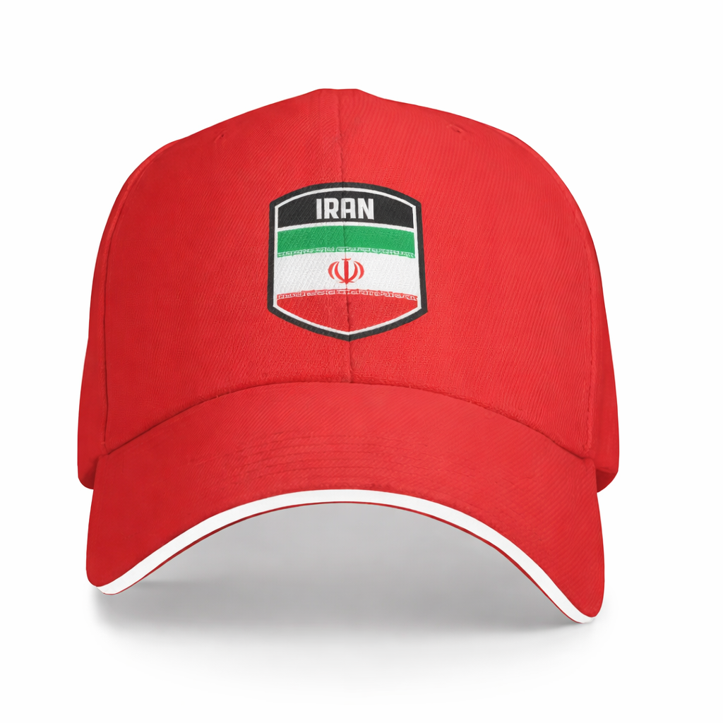 Iran National Pride Baseball Cap – Adjustable Embroidered Crest