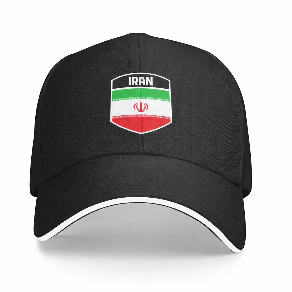 Iran National Pride Baseball Cap – Adjustable Embroidered Crest