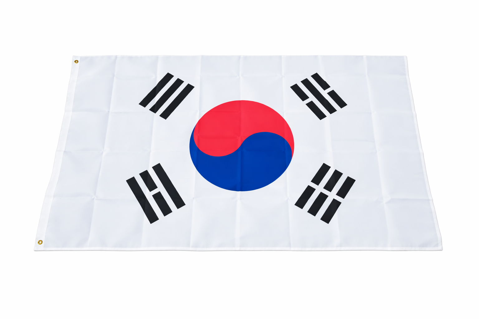 South Korea National Flag (Taegeukgi) – Premium Polyester Display Flag
