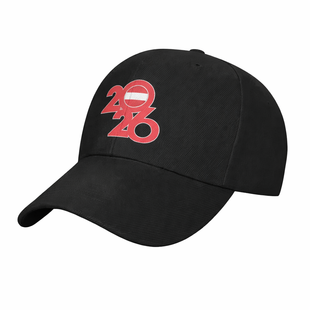 Austria 2026 Heritage Baseball Cap – Black Edition