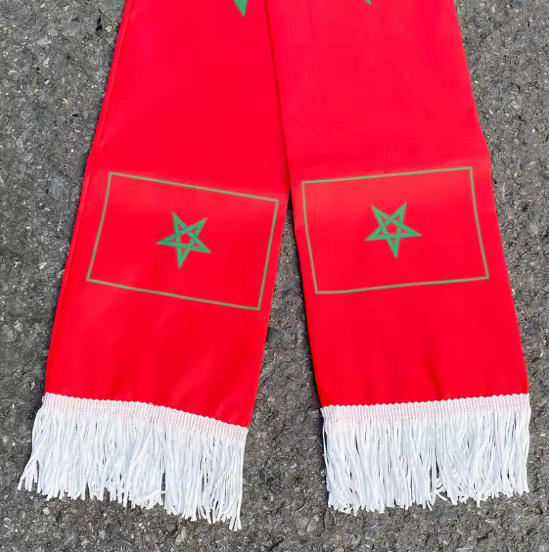 Morocco Supporter Scarf – National Pride Fan Edition