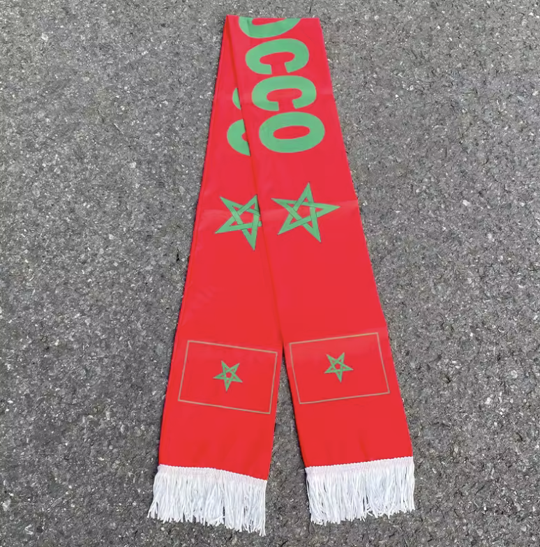 Morocco Supporter Scarf – National Pride Fan Edition