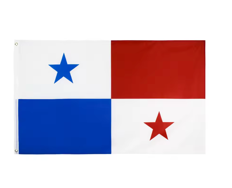 Panama National Flag – Red, White & Blue with Stars 🇵🇦