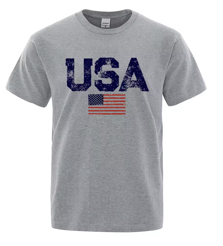 USA Vintage Flag T-Shirt – Classic American Pride Tee