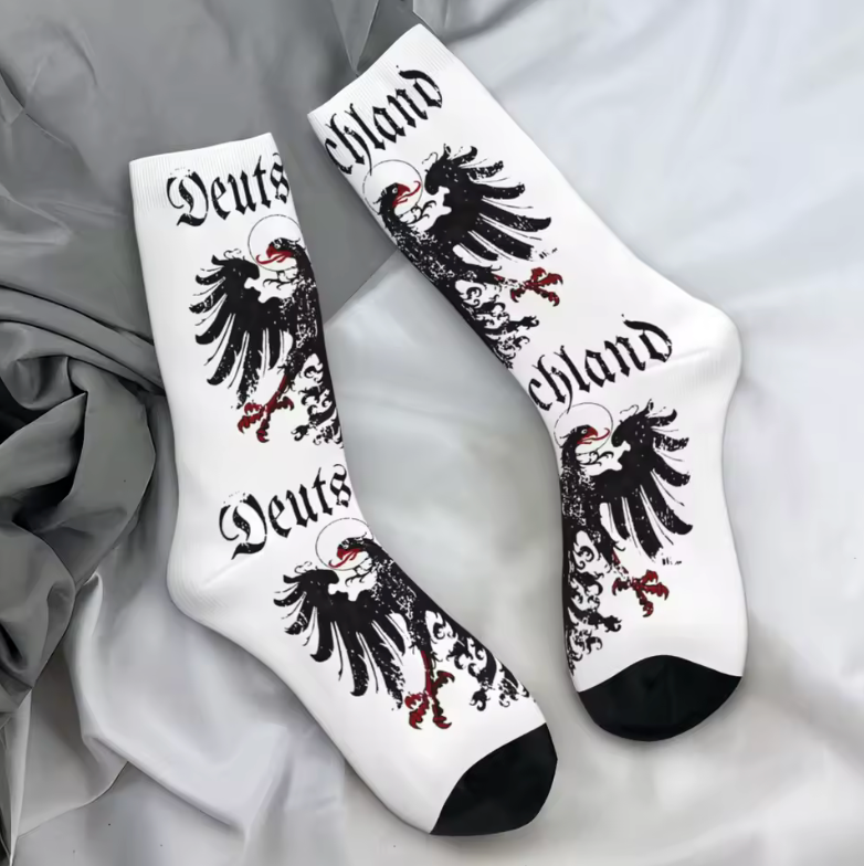 Germany Eagle Crew Socks – Deutscher Adler Design