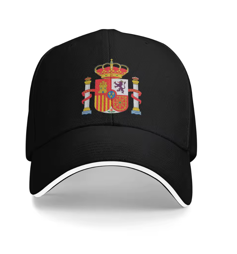 Spain National Crest Baseball Cap – Adjustable Unisex Hat