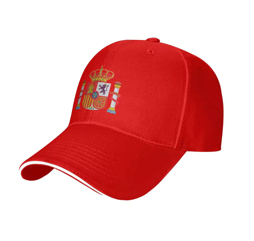 Spain National Crest Baseball Cap – Adjustable Unisex Hat