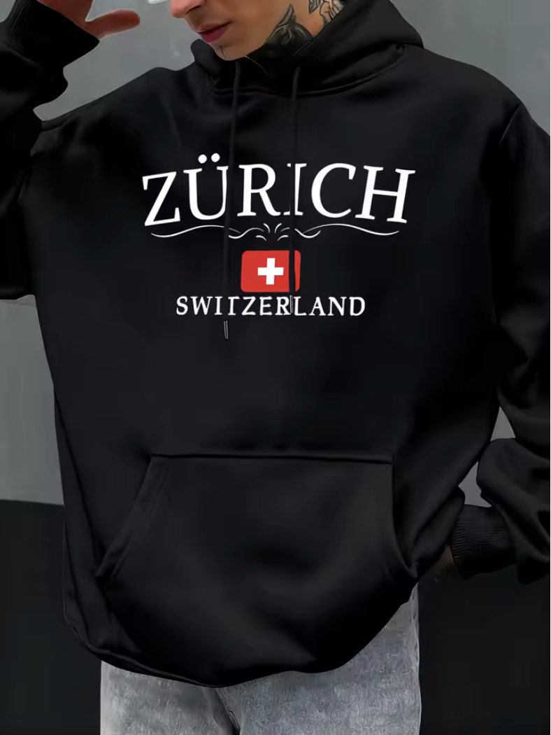 Zurich Switzerland Classic Hoodie – Premium Unisex Travel & Heritage Sweatshirt