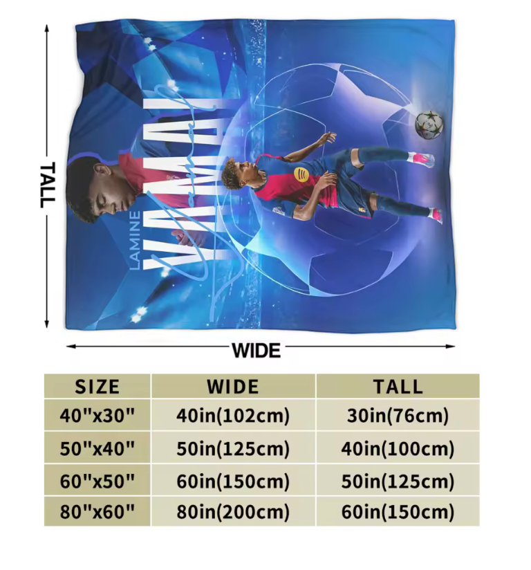 Couverture polaire Lamine Yamal