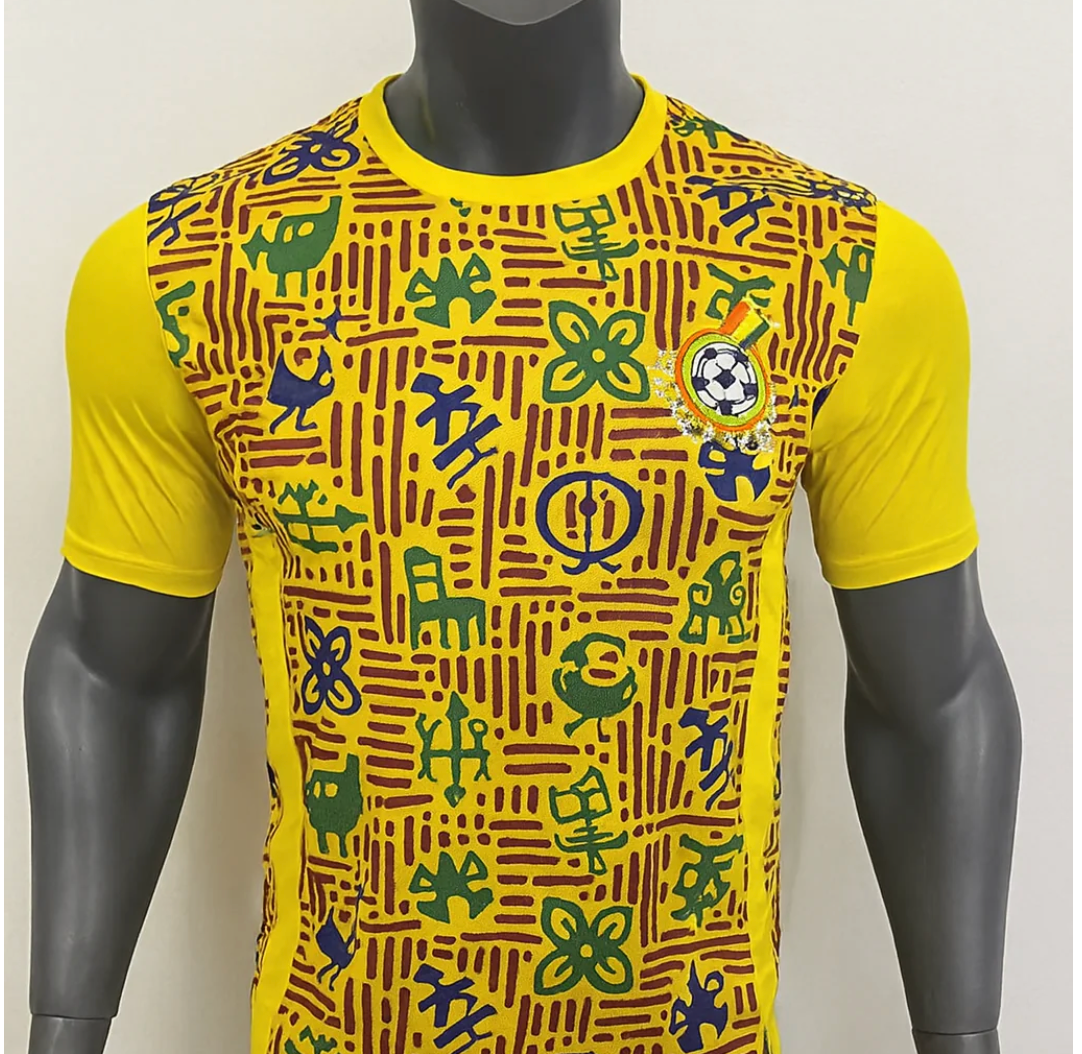 Ghana Heritage Graphic T-Shirt – Adinkra Pattern Edition