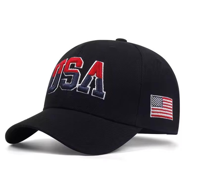 USA Embroidered Baseball Cap – Classic American Pride Hat